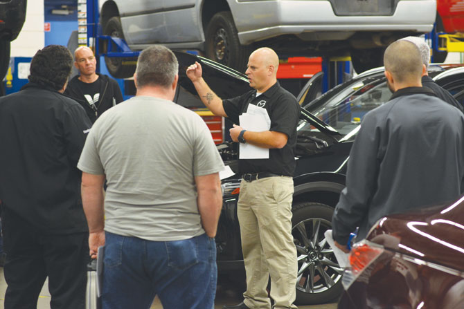 High School Auto Instructors from across NH attend NHADA’s training